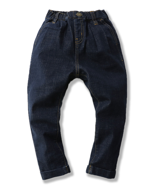 devirock(デビロック)の「デニムタックパンツ(その他パンツ・キッズ・ネイビー/サックスブルー/ブルー系その他/ワンウォッシュ・80cm/90cm/95cm/110cm/100cm/120cm/130cm/140cm/150cm/160cm)」の13枚目の写真