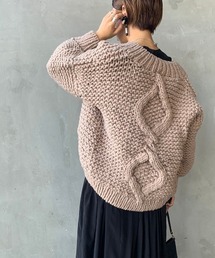 ALLUMER | [ALLUMER/アリュメール] ハンドニットケーブルニットカーディガン(カーディガン/ボレロ)