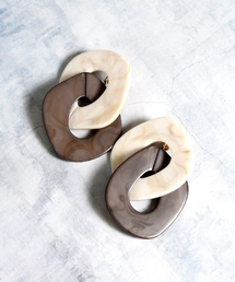 CERCA - ACCESSORIES�i�`�F���J - �A�N�Z�T���[�Y�j�́uLUON/BIG�`�F�[���A�N�����J���[�C�������O�i�C�������O�i�����p�j�j�v