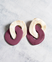 CERCA - ACCESSORIES�i�`�F���J - �A�N�Z�T���[�Y�j�́uLUON/BIG�`�F�[���A�N�����J���[�C�������O�i�C�������O�i�����p�j�j�v