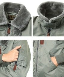 B-15D ミリタリー フライドジャケット MIL-J-62518 M B-15D ミリタリー フライドジャケット MIL-J-62518 M - メルカリ