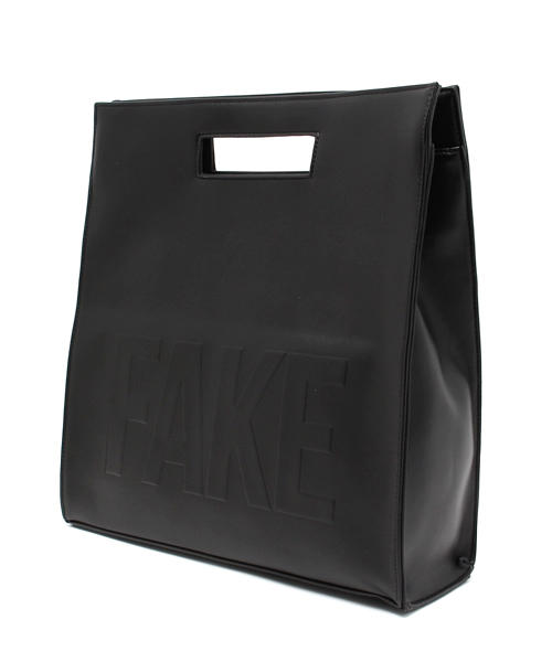 WEGO(ウィゴー)の「WEGO/エンボスバッグ(ボストンバッグ・レディース・ブラック/ピンク・FREE)」の8枚目の写真