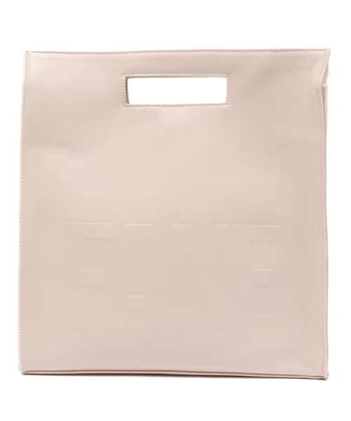 WEGO(ウィゴー)の「WEGO/エンボスバッグ(ボストンバッグ・レディース・ブラック/ピンク・FREE)」の12枚目の写真