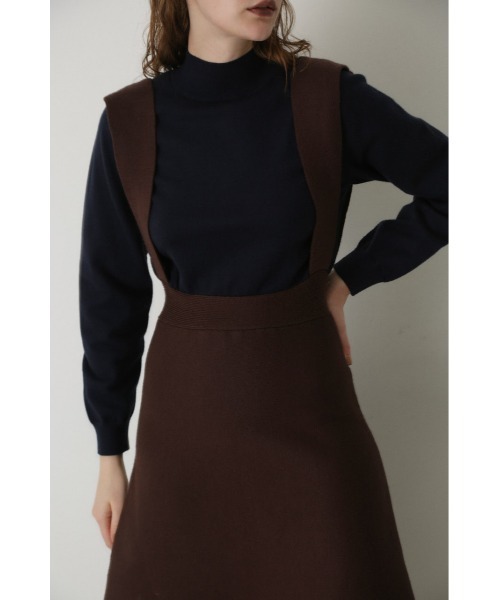 RIM.ARK（リムアーク）の「Jumper skirt knit OP（ワンピース）」 - WEAR