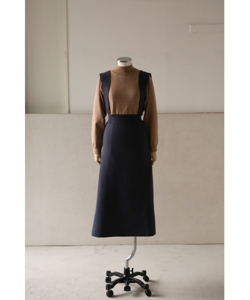 RIM.ARK（リムアーク）の「Jumper skirt knit OP（ワンピース）」 - WEAR