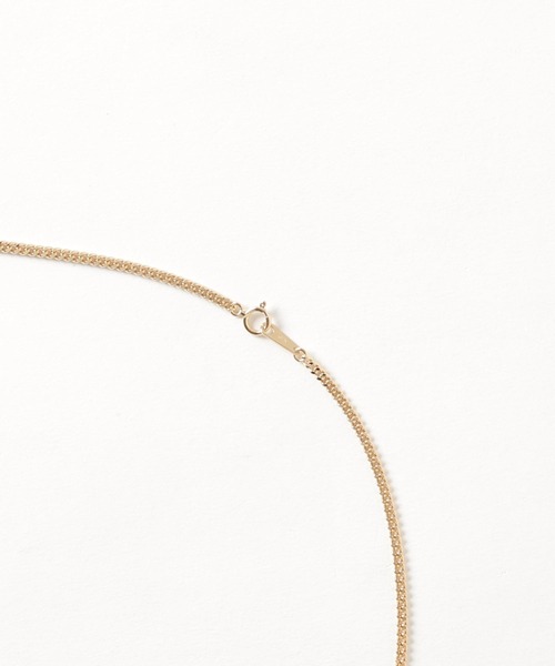 K18 Curb Necklace 40cm 幅約2.5mm（ネックレス）｜Newport（ニューポート）