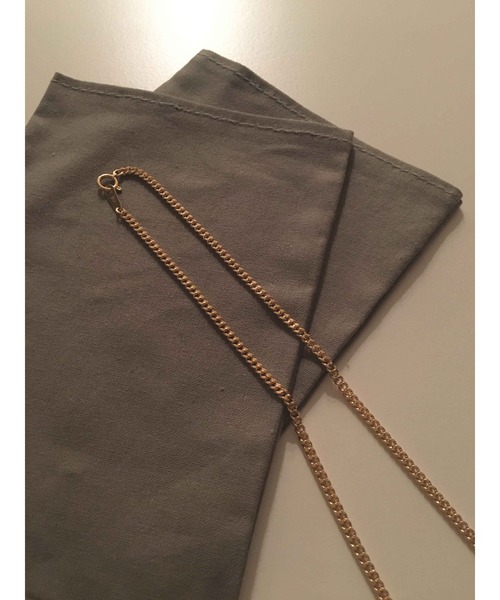 K18 Curb Necklace 40cm 幅約2.5mm（ネックレス）｜Newport（ニューポート）