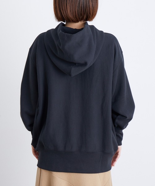 Champion（チャンピオン）の「REVERSE WEAVE ZIP HOODED SWEATSHIRT（パーカー・レディース・ブラック/グレー/キャメル/ブルー・1）」の12枚目の写真