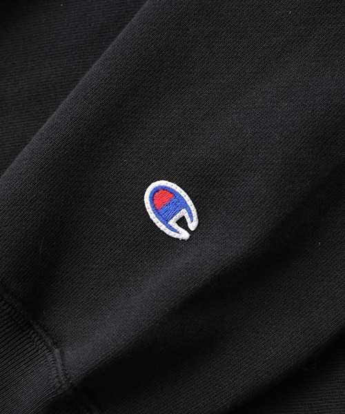 Champion（チャンピオン）の「REVERSE WEAVE ZIP HOODED SWEATSHIRT（パーカー・レディース・ブラック/グレー/キャメル/ブルー・1）」の18枚目の写真