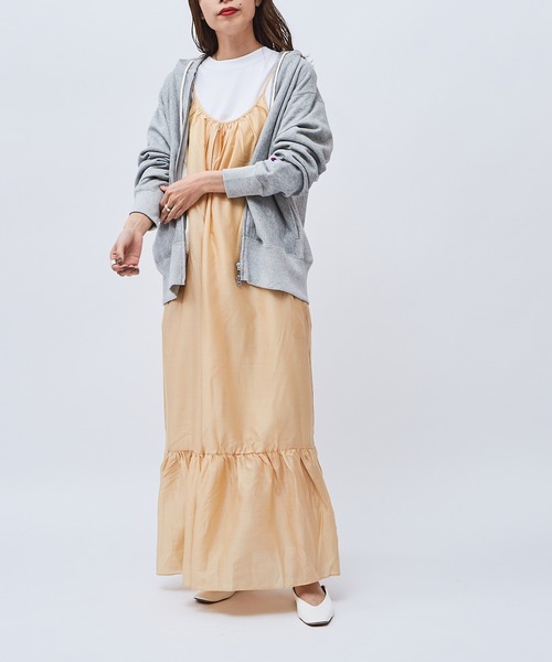 Champion（チャンピオン）の「REVERSE WEAVE ZIP HOODED SWEATSHIRT（パーカー・レディース・ブラック/グレー/キャメル/ブルー・1）」の22枚目の写真