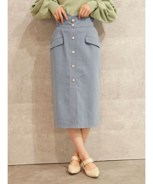 dazzlin（ダズリン）の「ベルテッドローヒールパンプス（パンプス・レディース・アイボリー/ブラック/ブラウン・SMALL/LARGE/MEDIUM）」の7枚目の写真