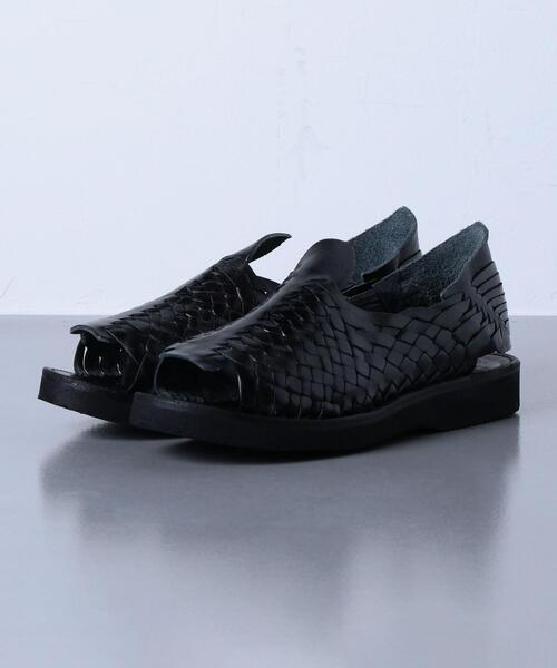 yuketen /ユケテン ブラックレザーサンダル 良品39 楽天市場