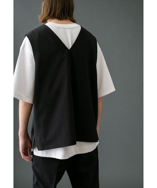 MONKEY TIME（モンキータイム）の「＜monkey time＞ PE TRO VN PO VEST/ベスト（ベスト・メンズ・ブラック/ダークグリーン・LARGE/MEDIUM）」の14枚目の写真