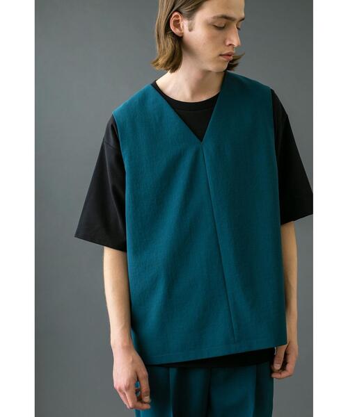 MONKEY TIME（モンキータイム）の「＜monkey time＞ PE TRO VN PO VEST/ベスト（ベスト・メンズ・ブラック/ダークグリーン・LARGE/MEDIUM）」の15枚目の写真