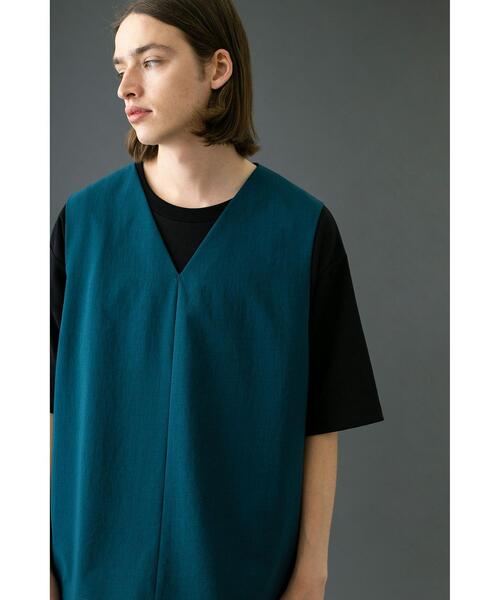 MONKEY TIME（モンキータイム）の「＜monkey time＞ PE TRO VN PO VEST/ベスト（ベスト・メンズ・ブラック/ダークグリーン・LARGE/MEDIUM）」の8枚目の写真