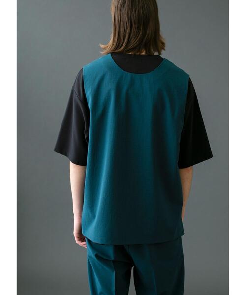 MONKEY TIME（モンキータイム）の「＜monkey time＞ PE TRO VN PO VEST/ベスト（ベスト・メンズ・ブラック/ダークグリーン・LARGE/MEDIUM）」の9枚目の写真