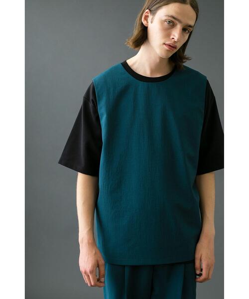 MONKEY TIME（モンキータイム）の「＜monkey time＞ PE TRO VN PO VEST/ベスト（ベスト・メンズ・ブラック/ダークグリーン・LARGE/MEDIUM）」の4枚目の写真