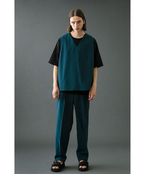 MONKEY TIME（モンキータイム）の「＜monkey time＞ PE TRO VN PO VEST/ベスト（ベスト・メンズ・ブラック/ダークグリーン・LARGE/MEDIUM）」の6枚目の写真