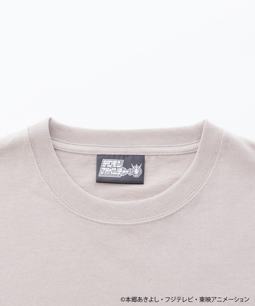 MONO-MART(モノマート)の「デジモンアドベンチャー: 別注 キャラ刺繍 ポケット付きオーバーサイズL/Sカットソー(Tシャツ/カットソー・メンズ・ホワイト/ブラック/ホワイト系その他/ブラック系その他/ベージュ系その他/グレイッシュベージュ・M/L)」の19枚目の写真