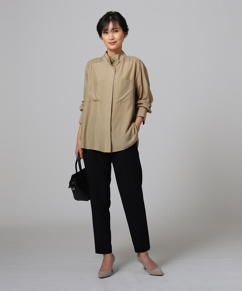 卸売 UNTITLED（アンタイトル）の「◇【洗える】サイロ2WAYテーパード パンツ