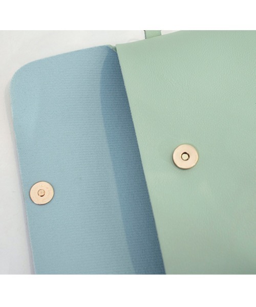 yuue' ( wear )（ユーイ）の「3way ゼリーバッグ / クリアショルダーバッグインバッグ（ハンドバッグ・レディース・ベビーピンク/マスタード/ミント/ベージュ/ブラック/ライトグレー/ホワイト・FREE）」の15枚目の写真