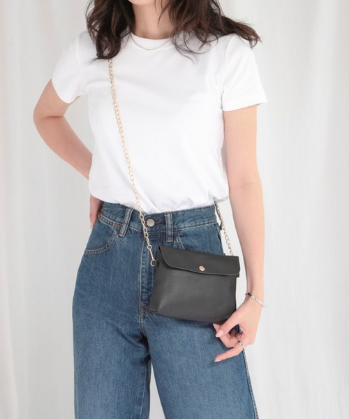 yuue' ( wear )（ユーイ）の「3way ゼリーバッグ / クリアショルダーバッグインバッグ（ハンドバッグ・レディース・ベビーピンク/マスタード/ミント/ベージュ/ブラック/ライトグレー/ホワイト・FREE）」の22枚目の写真