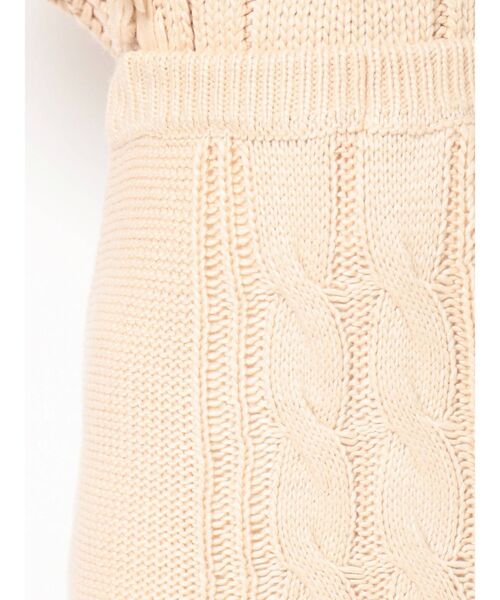 RESEXXY（リゼクシー）の「ケーブルニットスカート【セットアップ着用可能】（スカート・レディース・ブラック/ベージュ/ブラウン・FREE）」の16枚目の写真