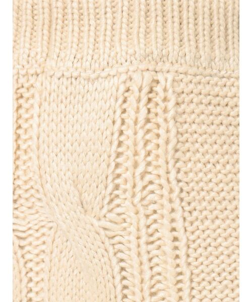 RESEXXY（リゼクシー）の「ケーブルニットスカート【セットアップ着用可能】（スカート・レディース・ブラック/ベージュ/ブラウン・FREE）」の21枚目の写真