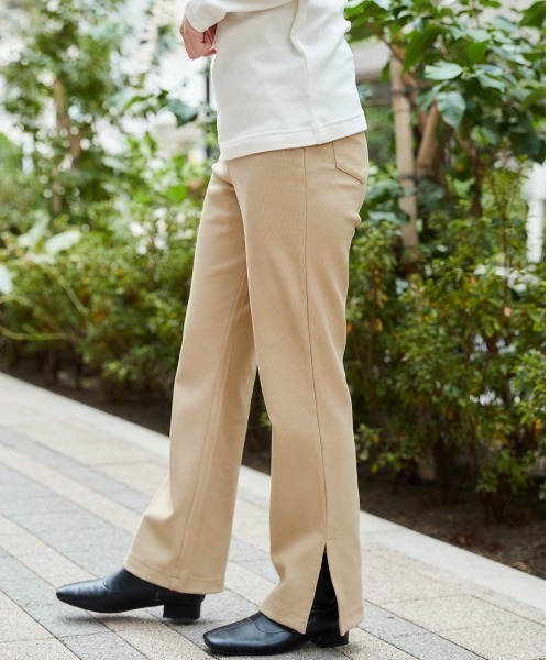 cepo(セポ)の「アッシュクリブパンツ(その他パンツ・レディース・ブラック/オフホワイト/イエロー/ブルー/ベージュ・M)」の4枚目の写真