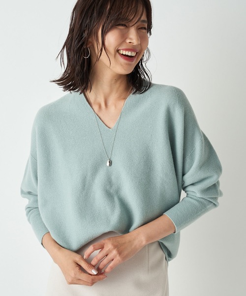 makkoさん専用 美品！リヴドロワ★ウール１００NEWバックボリュームニット 人気アイテムがリニューアル！】ウール100NEWバックボリューム