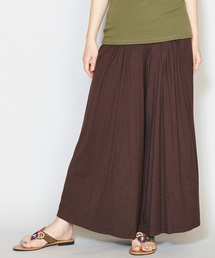 【チャイハネ】シンプルワイドパンツ