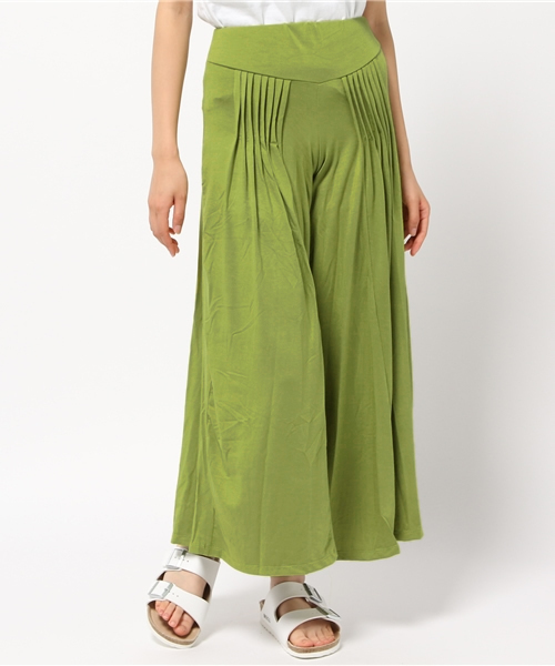 チャイハネ（チャイハネ）の「【チャイハネ】シンプルワイドパンツ（その他パンツ・レディース・ブラック/ブラウン/ターコイズブルー/カーキ/グリーン/ワイン/ネイビー・FREE）」の4枚目の写真