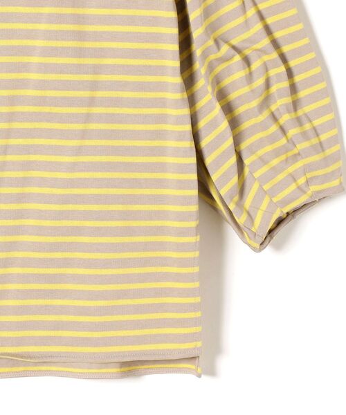 セール】【WEB限定】スリーブデザインボーダートップス◇（Tシャツ