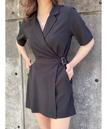 EVRIS | ジャケットデザインコンビネゾン(つなぎ/オールインワン)