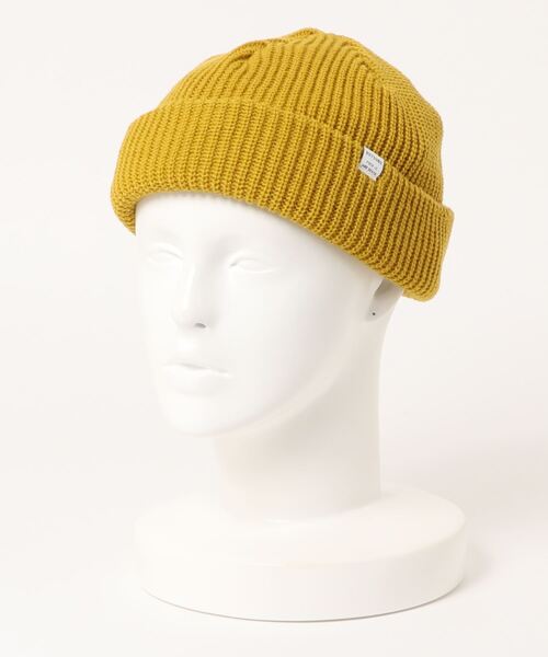 坩堝(ルツボ)の「【坩堝】6PANEL BEANIE / 【ルツボ】6パネル ビーニー オーバーライド(ニットキャップ/ビーニー・メンズ・ブラック/グレー/オリーブ/ネイビー/マスタード/サーモンピンク・ONE SIZE)」の8枚目の写真