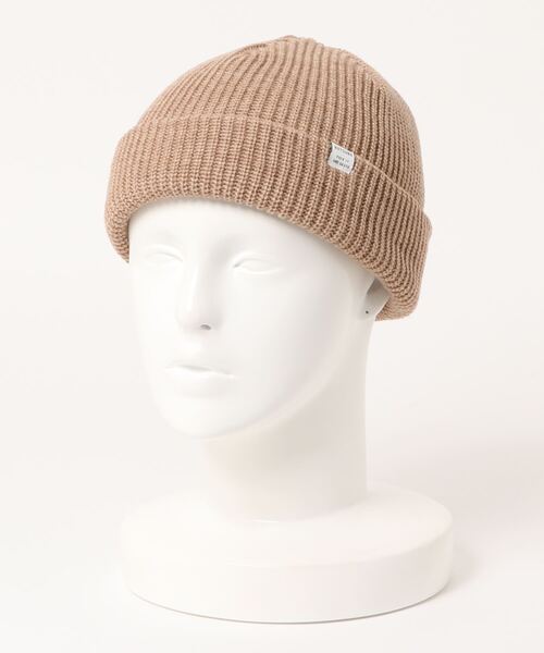 坩堝(ルツボ)の「【坩堝】6PANEL BEANIE / 【ルツボ】6パネル ビーニー オーバーライド(ニットキャップ/ビーニー・メンズ・ブラック/グレー/オリーブ/ネイビー/マスタード/サーモンピンク・ONE SIZE)」の10枚目の写真