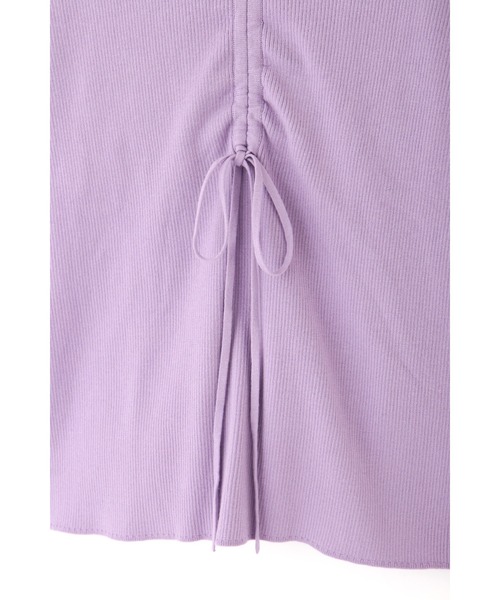 JILL STUART（ジルスチュアート）の「◆サスキアリブニット（ニット/セーター・レディース・パープル/グレー/ライトグリーン・FREE）」の20枚目の写真