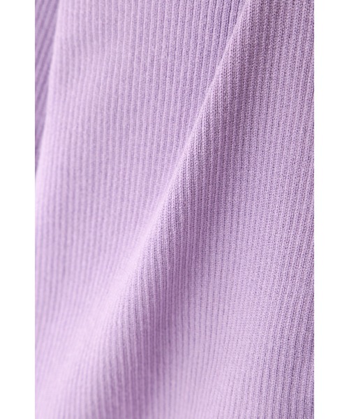 JILL STUART（ジルスチュアート）の「◆サスキアリブニット（ニット/セーター・レディース・パープル/グレー/ライトグリーン・FREE）」の9枚目の写真