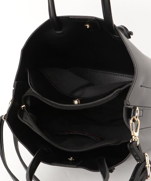 Per sist ence(パーシエンス)の「Per sist ence/パーシエンス ノットハンドル2WAYトート(トートバッグ・レディース・ブラック/グレー/ライトグリーン/ベージュ・FREE)」の5枚目の写真