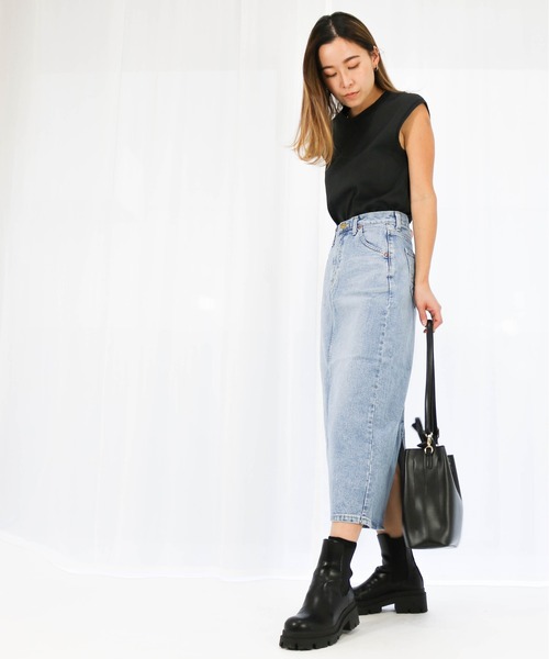 Per sist ence(パーシエンス)の「Per sist ence/パーシエンス ノットハンドル2WAYトート(トートバッグ・レディース・ブラック/グレー/ライトグリーン/ベージュ・FREE)」の8枚目の写真