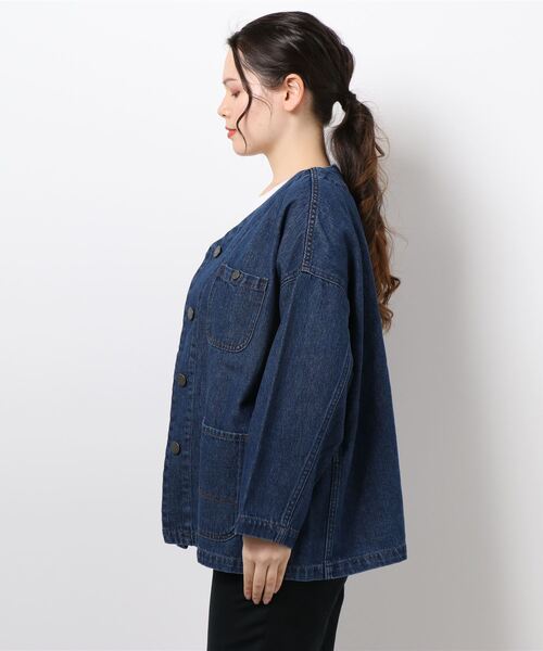 Samansa Mos2（サマンサ モスモス）の「ノーカラーカバーオール