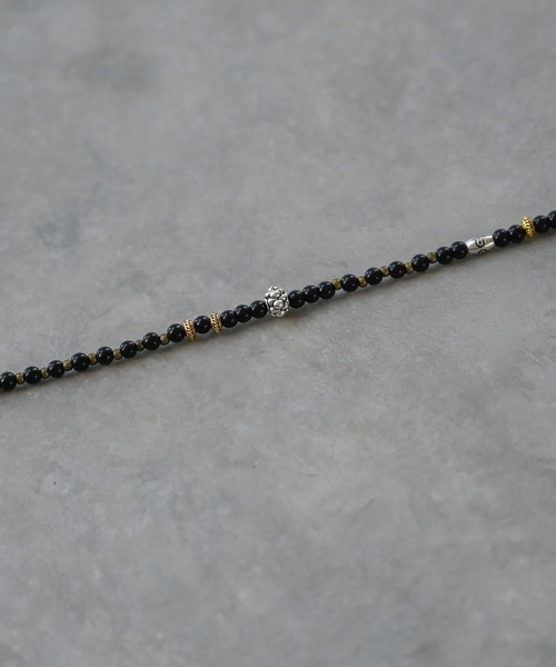 Editors Draw(エディターズドロー)の「SV925 ビーズロングネックレス Ria. Jaysmee/リアジェイズミー(ネックレス・レディース・ホワイト/ブラック/ブラウン/レッド/ブルー・ONE SIZE)」の11枚目の写真