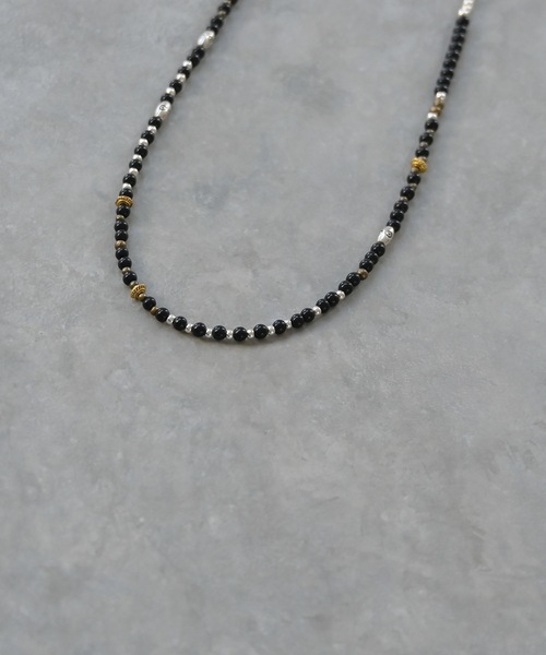 Editors Draw(エディターズドロー)の「SV925 ビーズロングネックレス Ria. Jaysmee/リアジェイズミー(ネックレス・レディース・ホワイト/ブラック/ブラウン/レッド/ブルー・ONE SIZE)」の9枚目の写真