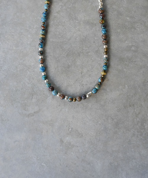Editors Draw(エディターズドロー)の「SV925 ビーズロングネックレス Ria. Jaysmee/リアジェイズミー(ネックレス・レディース・ホワイト/ブラック/ブラウン/レッド/ブルー・ONE SIZE)」の16枚目の写真