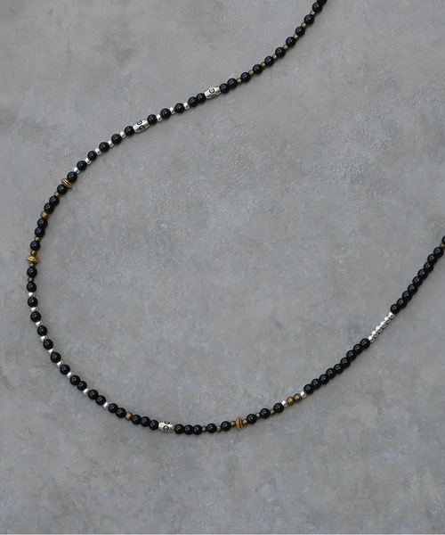 Editors Draw(エディターズドロー)の「SV925 ビーズロングネックレス Ria. Jaysmee/リアジェイズミー(ネックレス・レディース・ホワイト/ブラック/ブラウン/レッド/ブルー・ONE SIZE)」の15枚目の写真