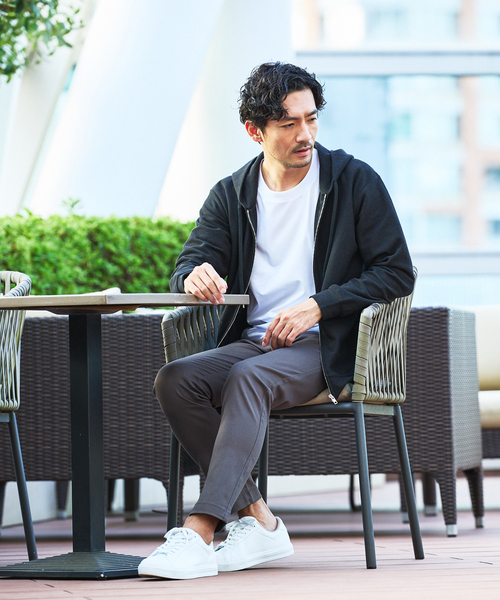 ABAHOUSE GRAY（アバハウスグレイ）の「【7色展開】ツイル ストレッチ スリム フィット チノパンツ（チノパンツ・メンズ・ベージュ/カーキ/ネイビー/グレー/ブラック/ホワイト/インディゴブルー/モスグリーン・44/46/48/50/52）」の16枚目の写真