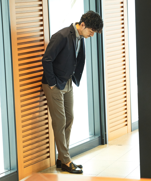 ABAHOUSE GRAY（アバハウスグレイ）の「【7色展開】ツイル ストレッチ スリム フィット チノパンツ（チノパンツ・メンズ・ベージュ/カーキ/ネイビー/グレー/ブラック/ホワイト/インディゴブルー/モスグリーン・44/46/48/50/52）」の13枚目の写真