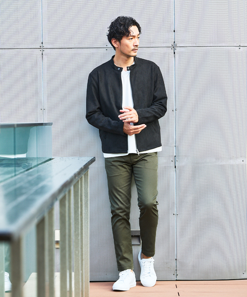 ABAHOUSE GRAY（アバハウスグレイ）の「【7色展開】ツイル ストレッチ スリム フィット チノパンツ（チノパンツ・メンズ・ベージュ/カーキ/ネイビー/グレー/ブラック/ホワイト/インディゴブルー/モスグリーン・44/46/48/50/52）」の11枚目の写真