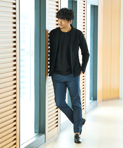 ABAHOUSE GRAY（アバハウスグレイ）の「【7色展開】ツイル ストレッチ スリム フィット チノパンツ（チノパンツ・メンズ・ベージュ/カーキ/ネイビー/グレー/ブラック/ホワイト/インディゴブルー/モスグリーン・44/46/48/50/52）」の9枚目の写真