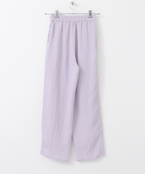 KBF+(ケービーエフプラス)の「KBF+ ワッシャーサテンパンツ(その他パンツ・レディース・ベージュ系その他/ラベンダー/グレー系その他・ONE)」の17枚目の写真